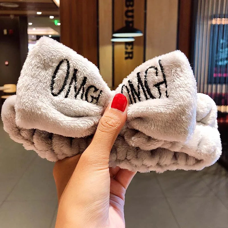 🎀 Fleece Bow Headband 🎀