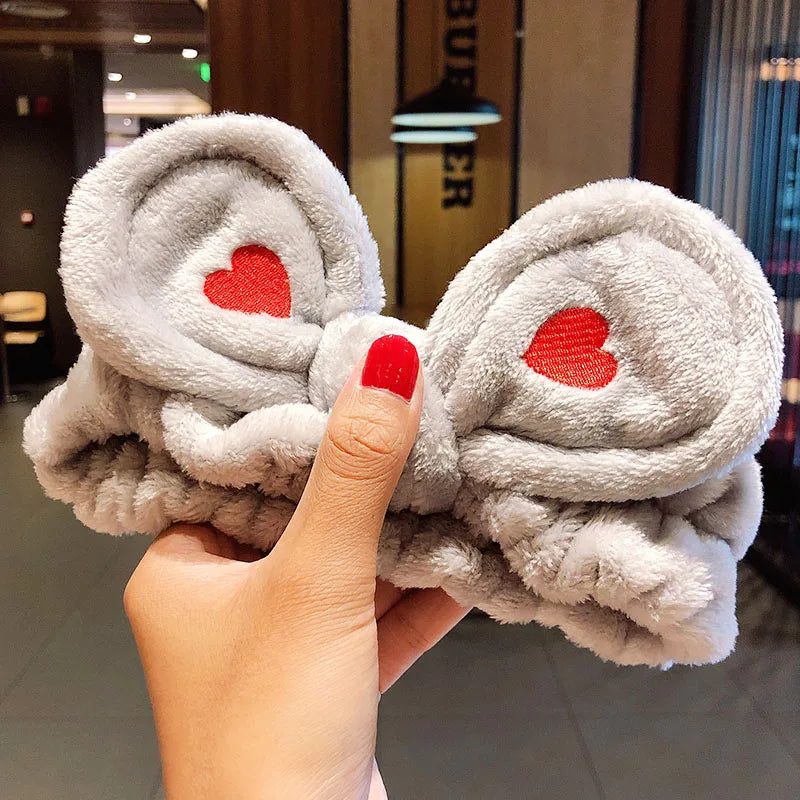 🎀 Fleece Bow Headband 🎀