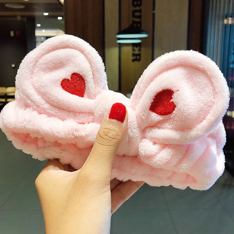 🎀 Fleece Bow Headband 🎀