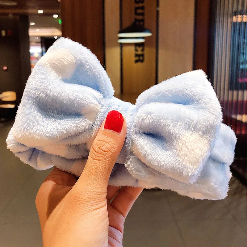 🎀 Fleece Bow Headband 🎀