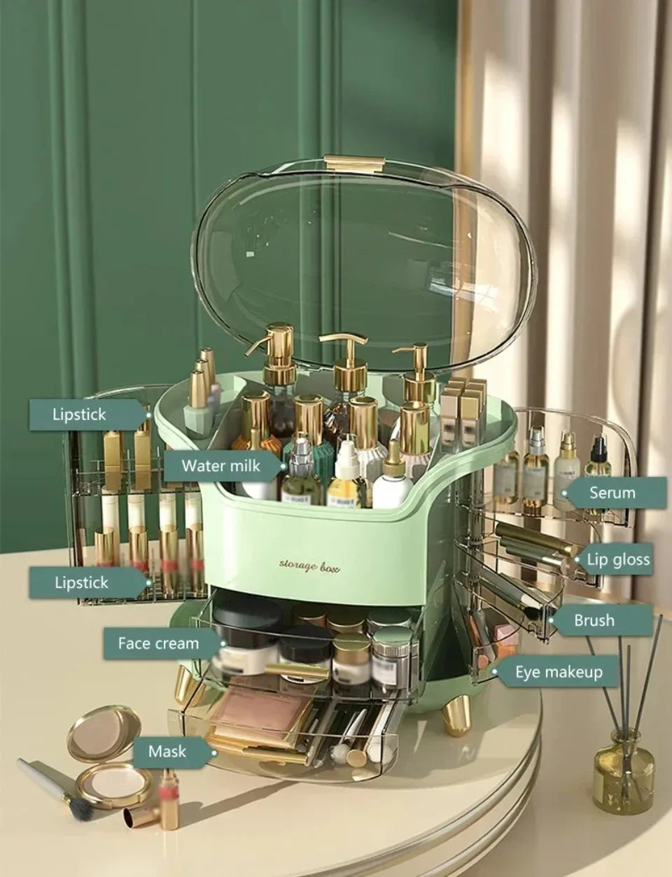 ✨ Transparent Desktop Organizer ✨