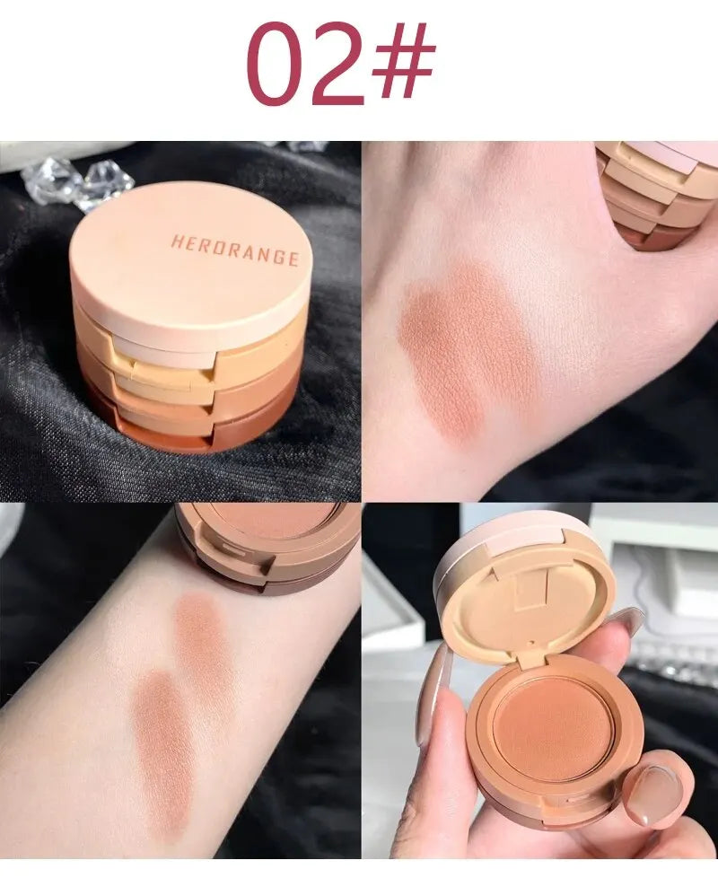 💖 Warna Cute Nude Glitter Eyeshadow Palette 💖