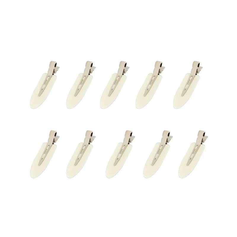 ✨ 10pcs No Crease Hair Clips – Style Without the Bend! ✨