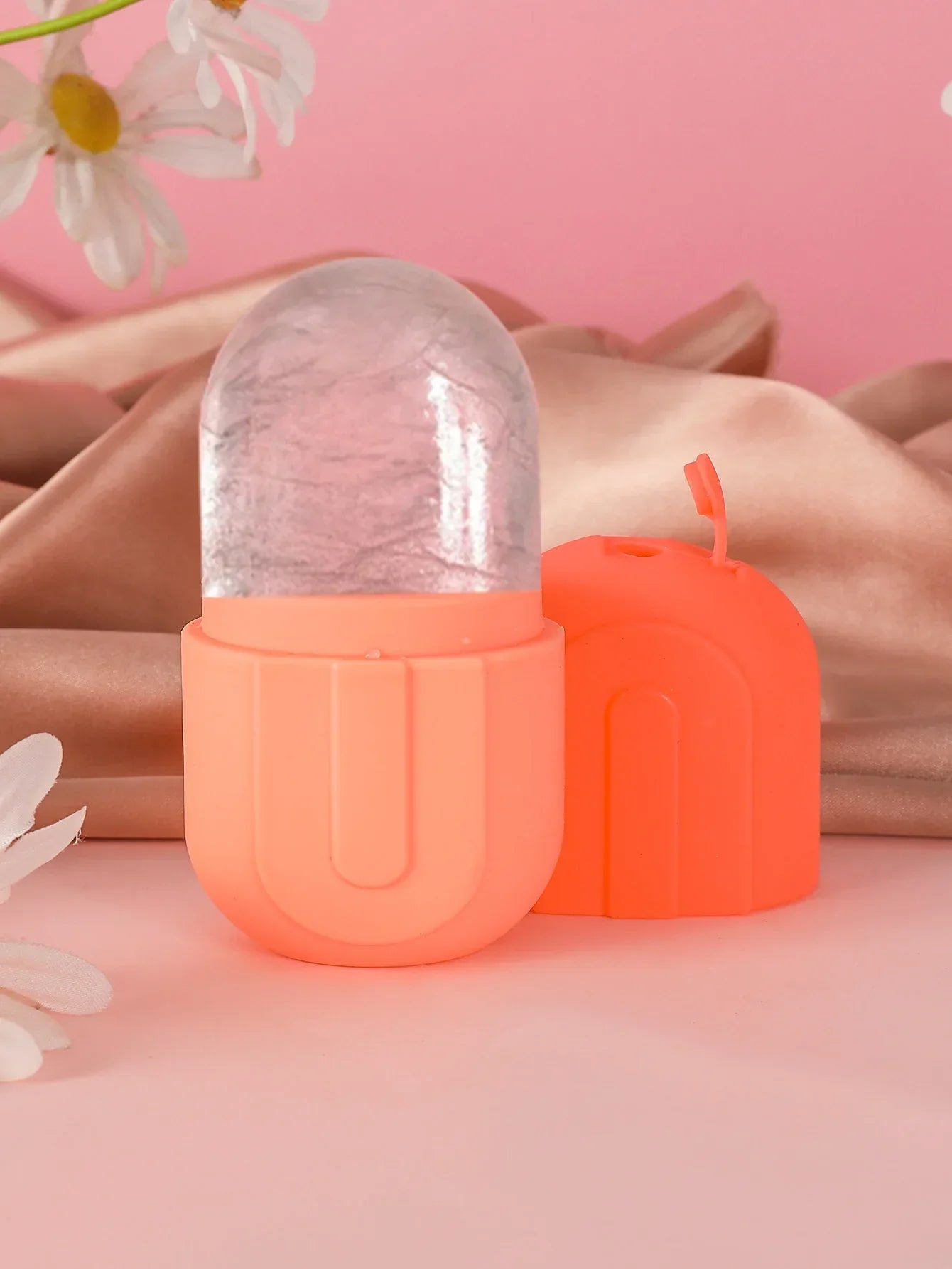 ❄️ Upgraded Face & Eye Ice Roller – Facial Massager for Cool, Glowing Skin ❄️