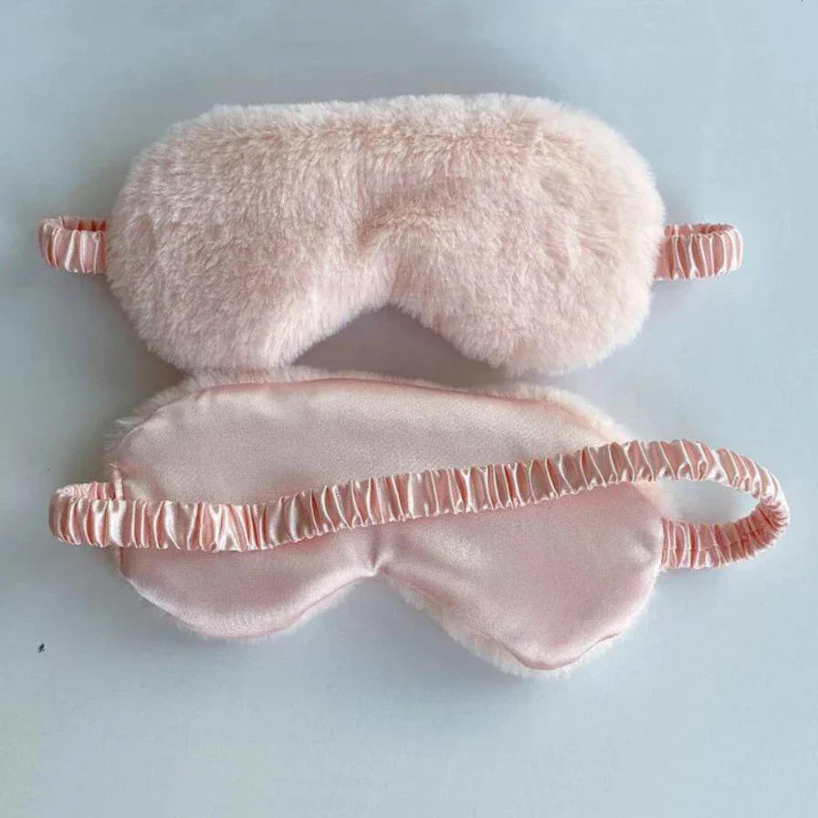 💖 Cute Plush Love Cloud Sleeping Mask 💖
