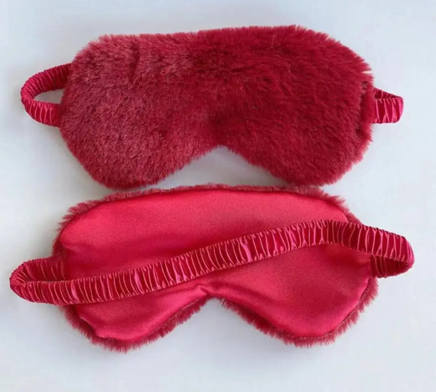 💖 Cute Plush Love Cloud Sleeping Mask 💖